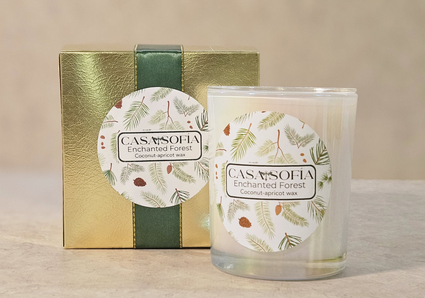 Enchanted Forest (Cypress / Cedar / Fir ) Vela aromática (6oz)