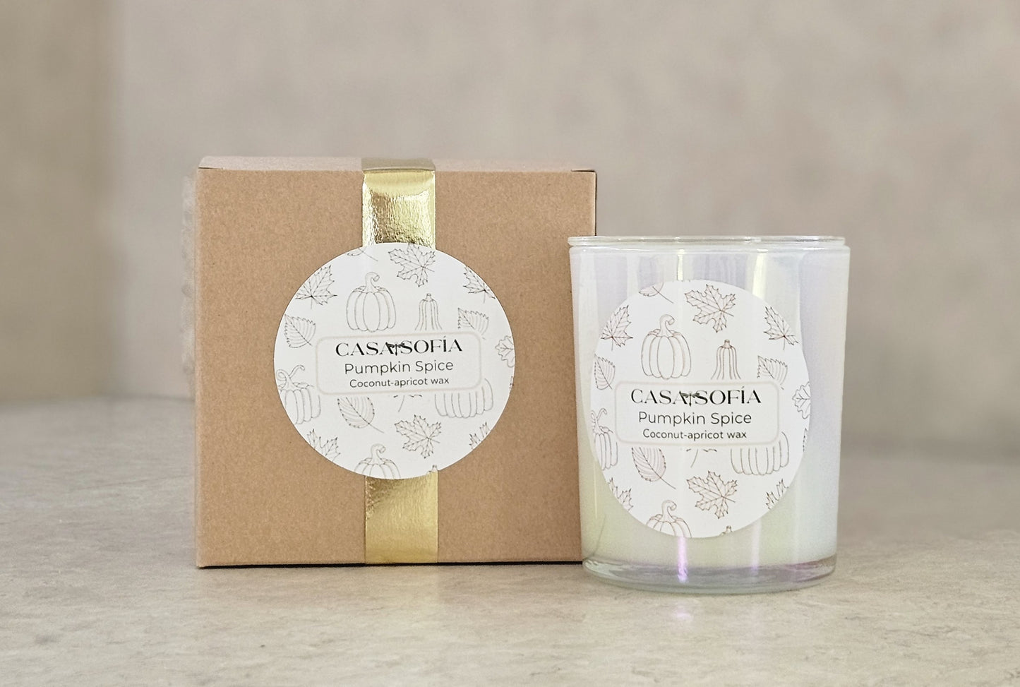 Pumpkin Spice (Cinnamon / Pumpkin / Buttercream ) Vela aromática