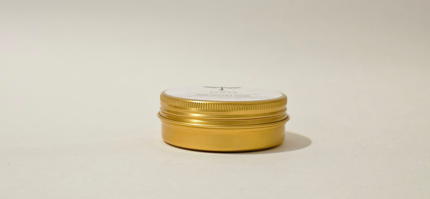 Vela artesanal de vainilla