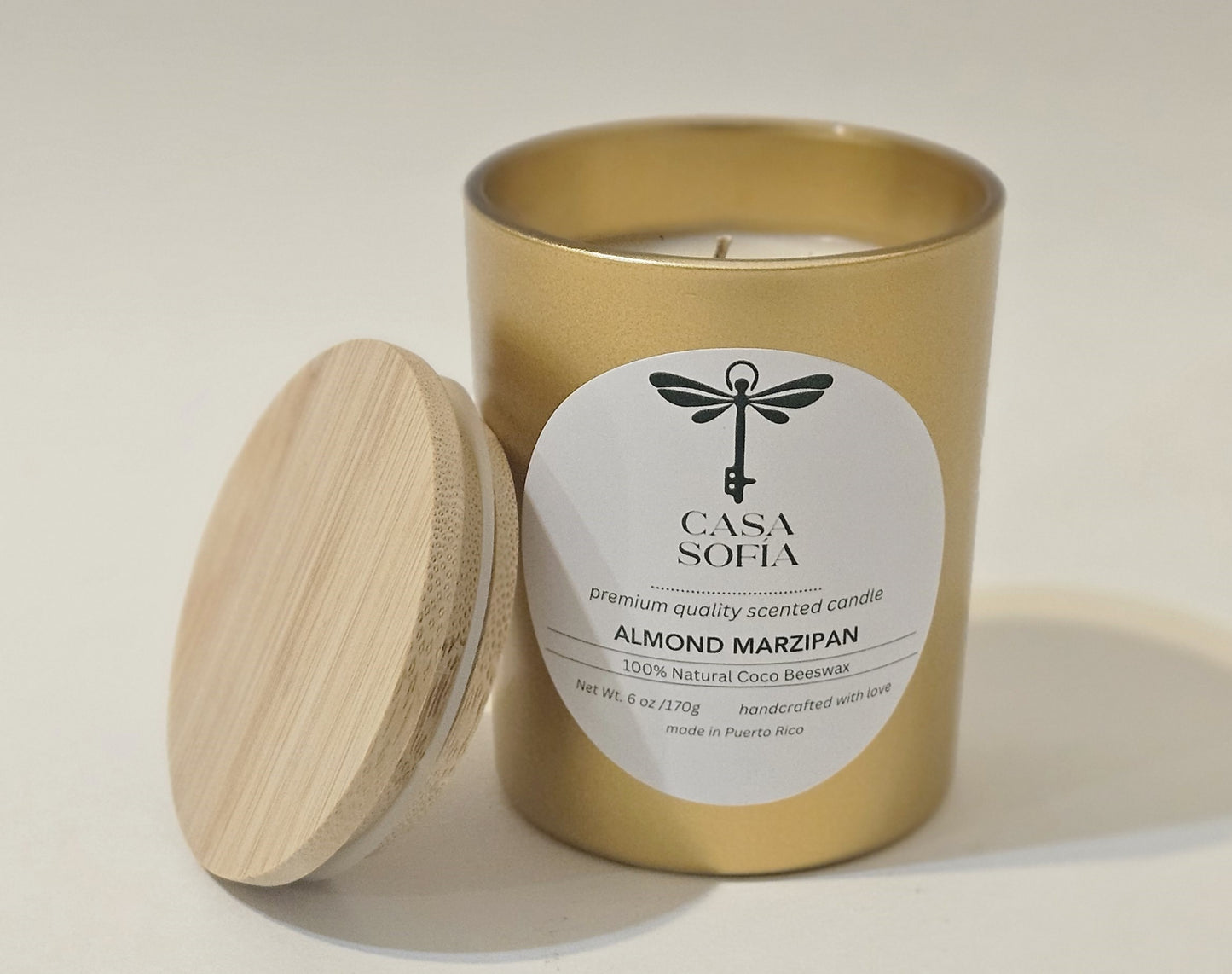 Almond Marzipan Candle