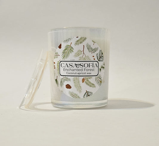 Enchanted Forest (Cypress / Cedar / Fir ) Vela aromática (6oz)