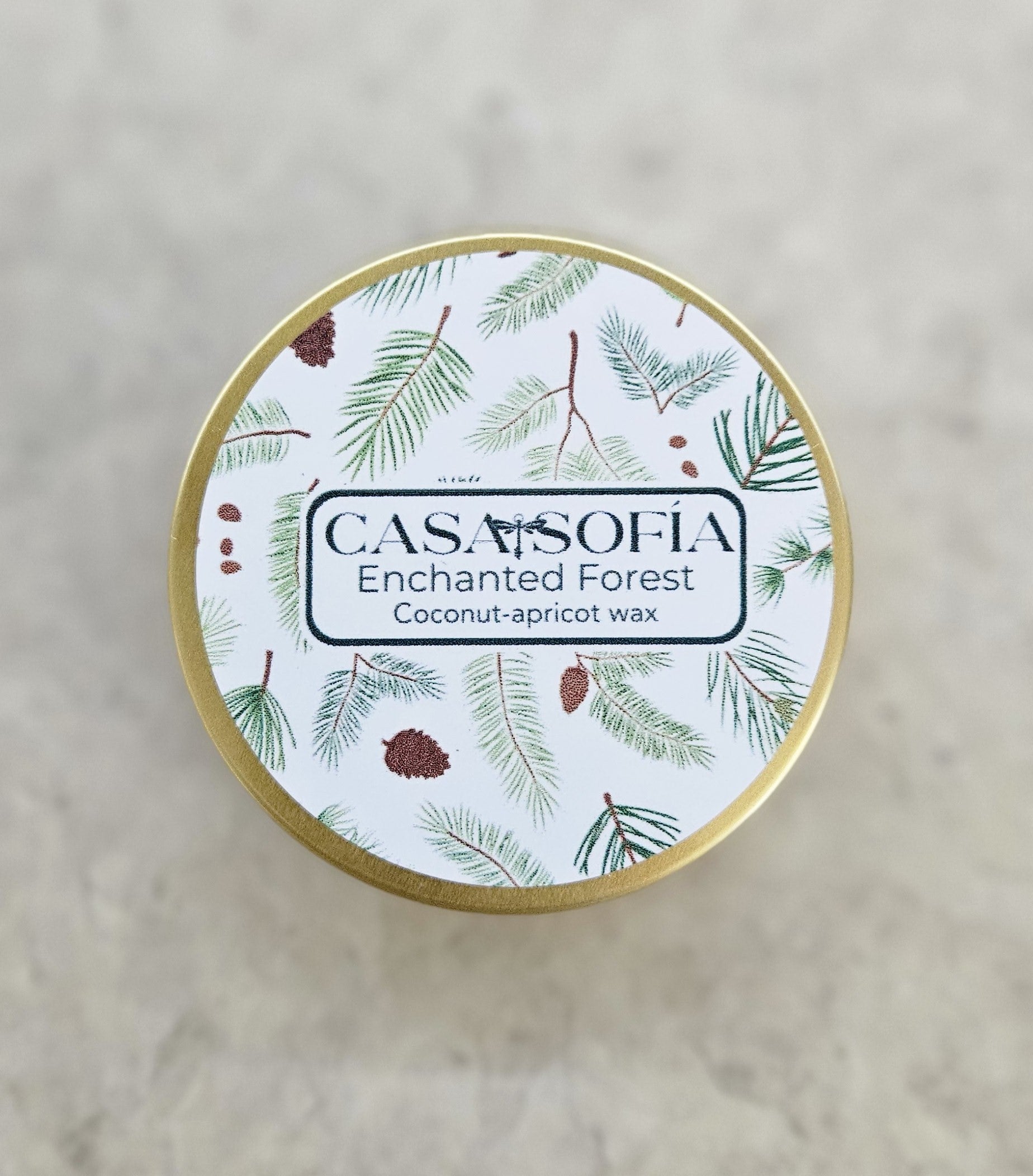 Enchanted Forest -Petite Candle