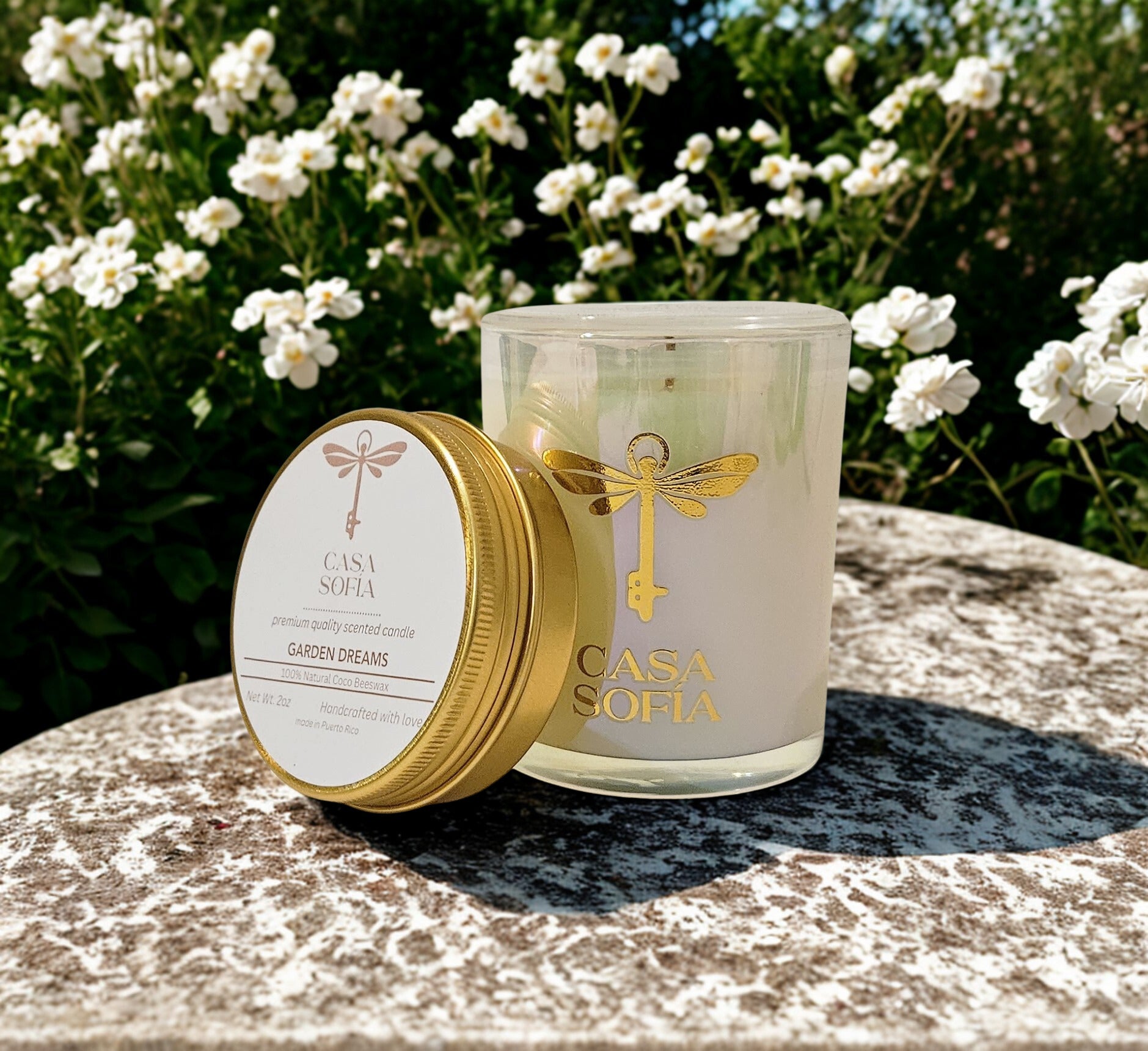 Garden Dream NEW (Gardenia / Tuberose / Jasmine) Vela aromática