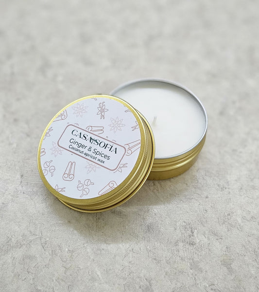 Ginger and Spice -Petite Candle