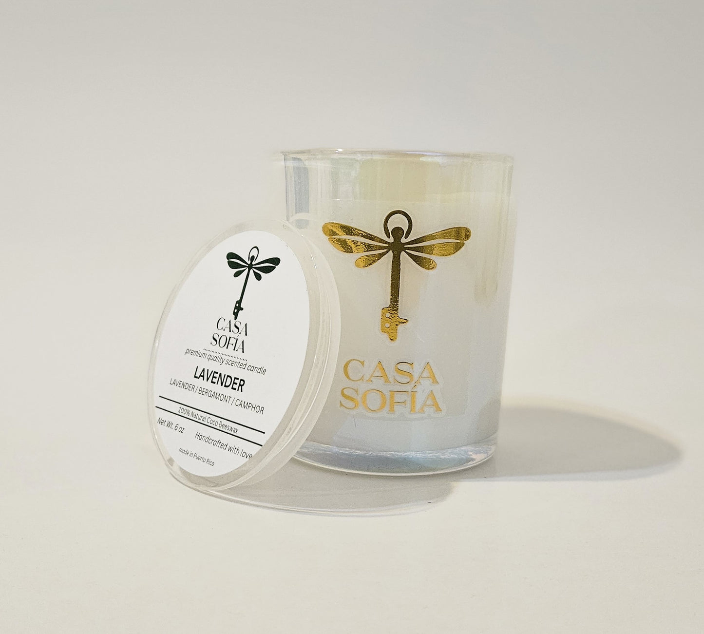 Lavender • Lavender / Bergamont / Camphor• Vela aromática